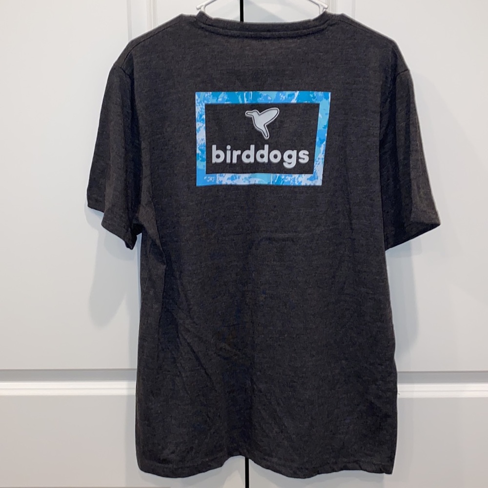 Men’s Birddogs Gray and Blue T Shirt